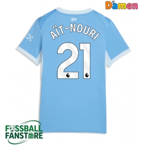 Manchester City Rayan Ait-Nouri #21 Replik Heimtrikot Damen 2026-27 Kurzarm